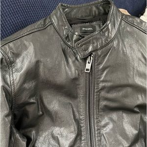 Diesel Leather Jacket XL